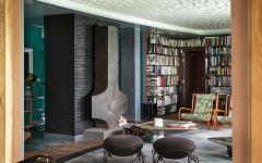 appartement de luxe à l'intérieur éclectique artistique